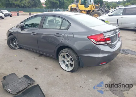 2014 Honda Civic Lx из США, поврежденный, VIN 2HGFB2F52EH553014